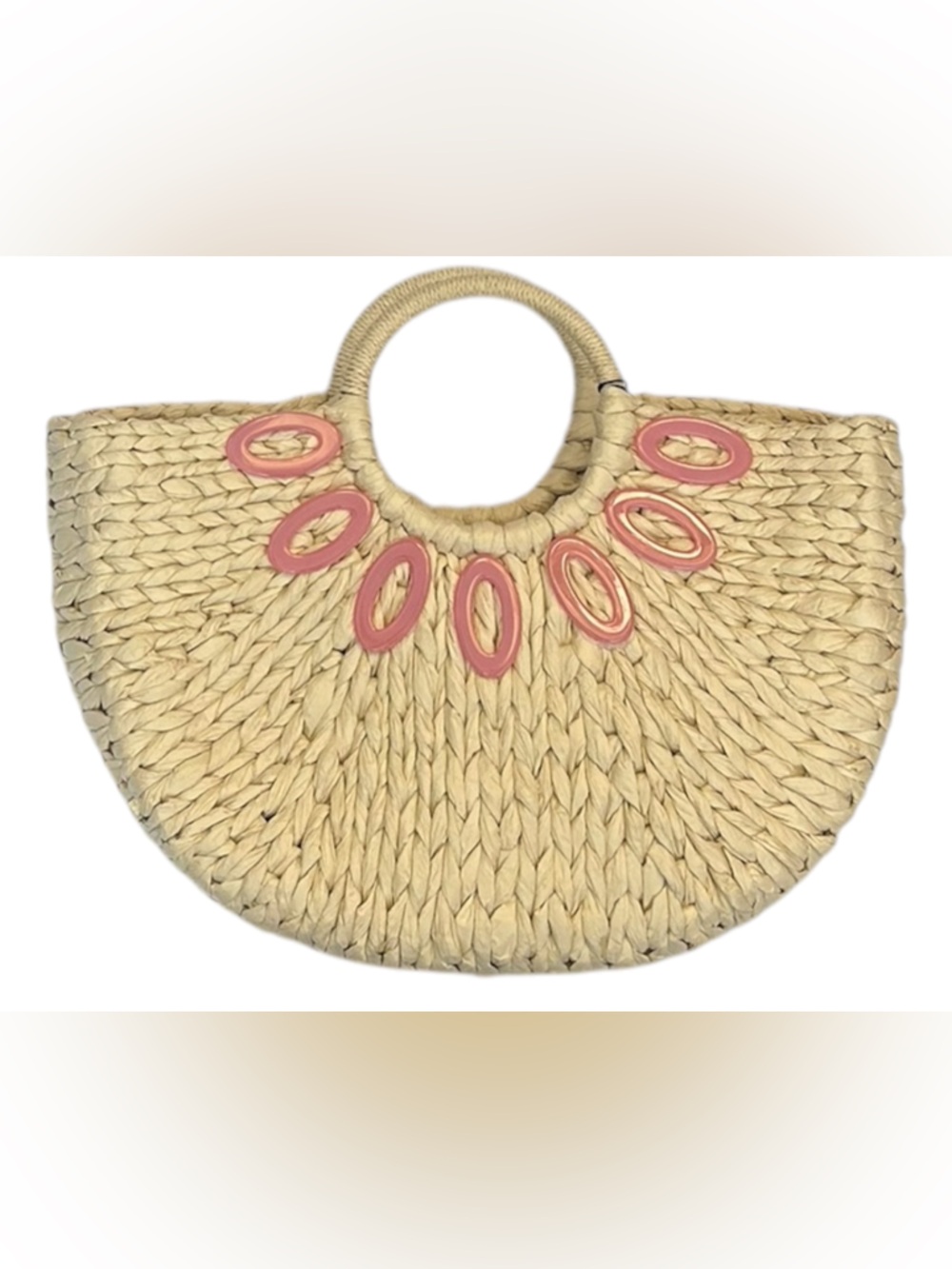 BTB LOS ANGELES Beyond The Beach Camille Straw Tote - Picture 4 of 8